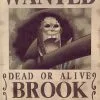 One Piece - Affiche Wanted De Brook -Ventes de produits Saint Seiya affiche wanted de brook