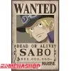 Affiche Wanted Sabo -Ventes de produits Saint Seiya affiche wanted sabo