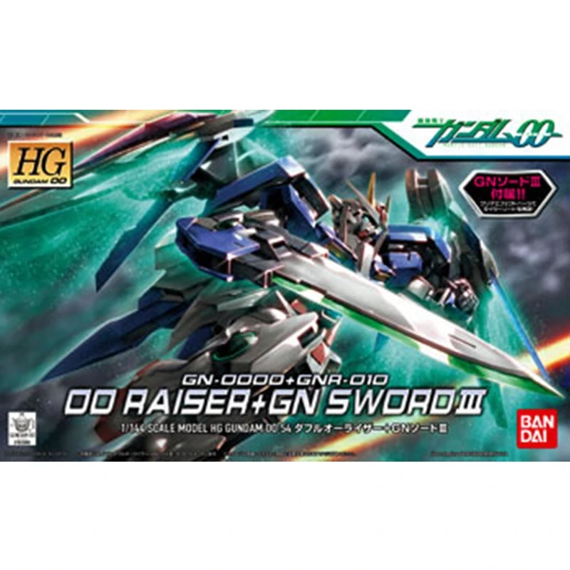 Gundam 00 Raiser + GN Sword III 3 Gundam 00 Raiser + GN Sword III