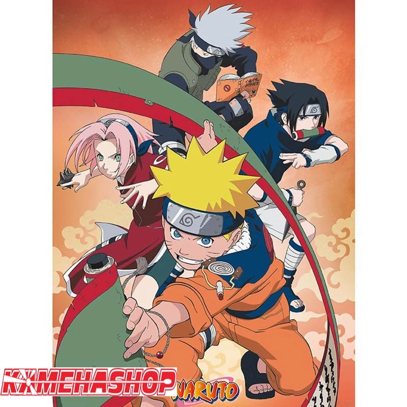 Naruto - Poster Equipe 7 3 Naruto - Poster Equipe 7
