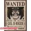 One Piece - Affiche Wanted Gold.D Roger 1 One Piece - Affiche Wanted Gold.D Roger -Ventes de produits Saint Seiya one piece affiche wanted goldd roger