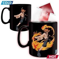 One Piece - Mug Thermo-Réactif Luffy Ace -Ventes de produits Saint Seiya one piece mug thermo reactif luffy ace 1