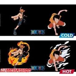 One Piece - Mug Thermo-Réactif Luffy Ace -Ventes de produits Saint Seiya one piece mug thermo reactif luffy ace 2
