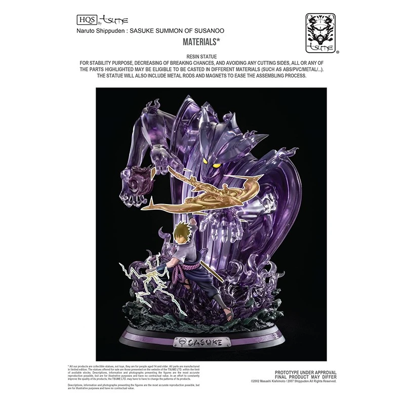 Sasuke Uchiha Summon Of Susanoo HQS Tsume 5 Sasuke Uchiha Summon Of Susanoo HQS Tsume – Image 3