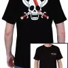 T-shirt One Piece - Shanks Skull -Ventes de produits Saint Seiya t shirt one piece shanks skull